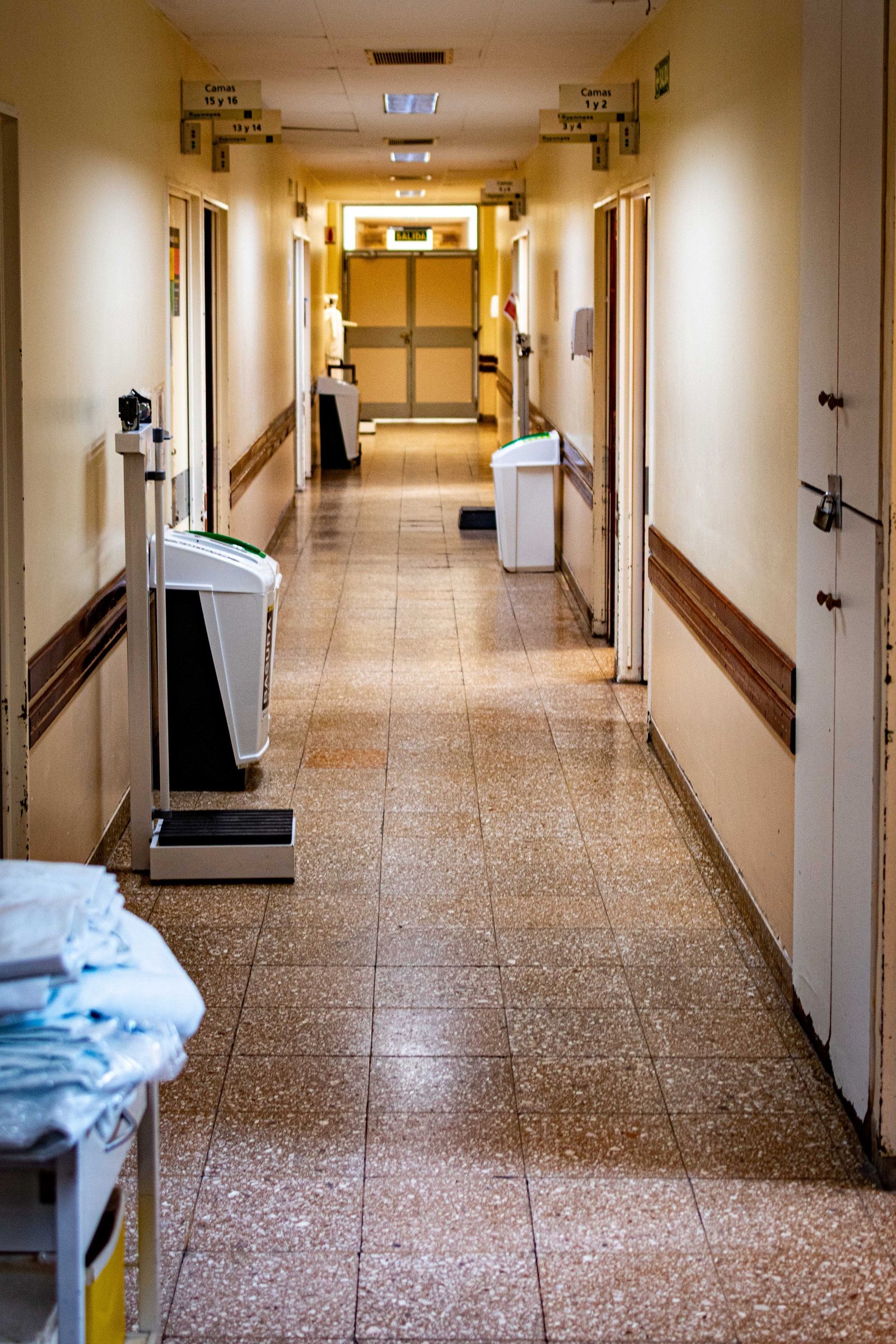 Hospital corridor